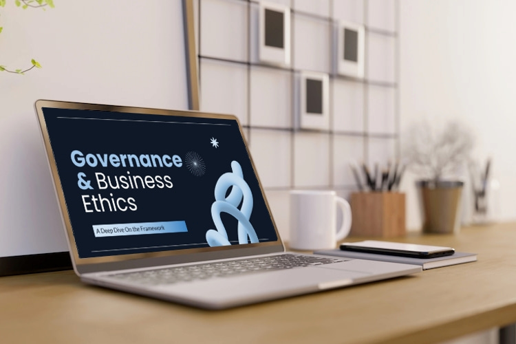 A professional researcher presenting data and insights to a group of business people in a boardroom setting.